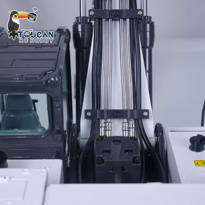 In Stock Kabolite K961 100S PRO Metal 1/18 RC Hydraulic Excavator RTR Remote Control Digger Flysky ST8 Radio 2S Battery Electric Claw Hammer Ripper Quick-release Coupler Light Sound