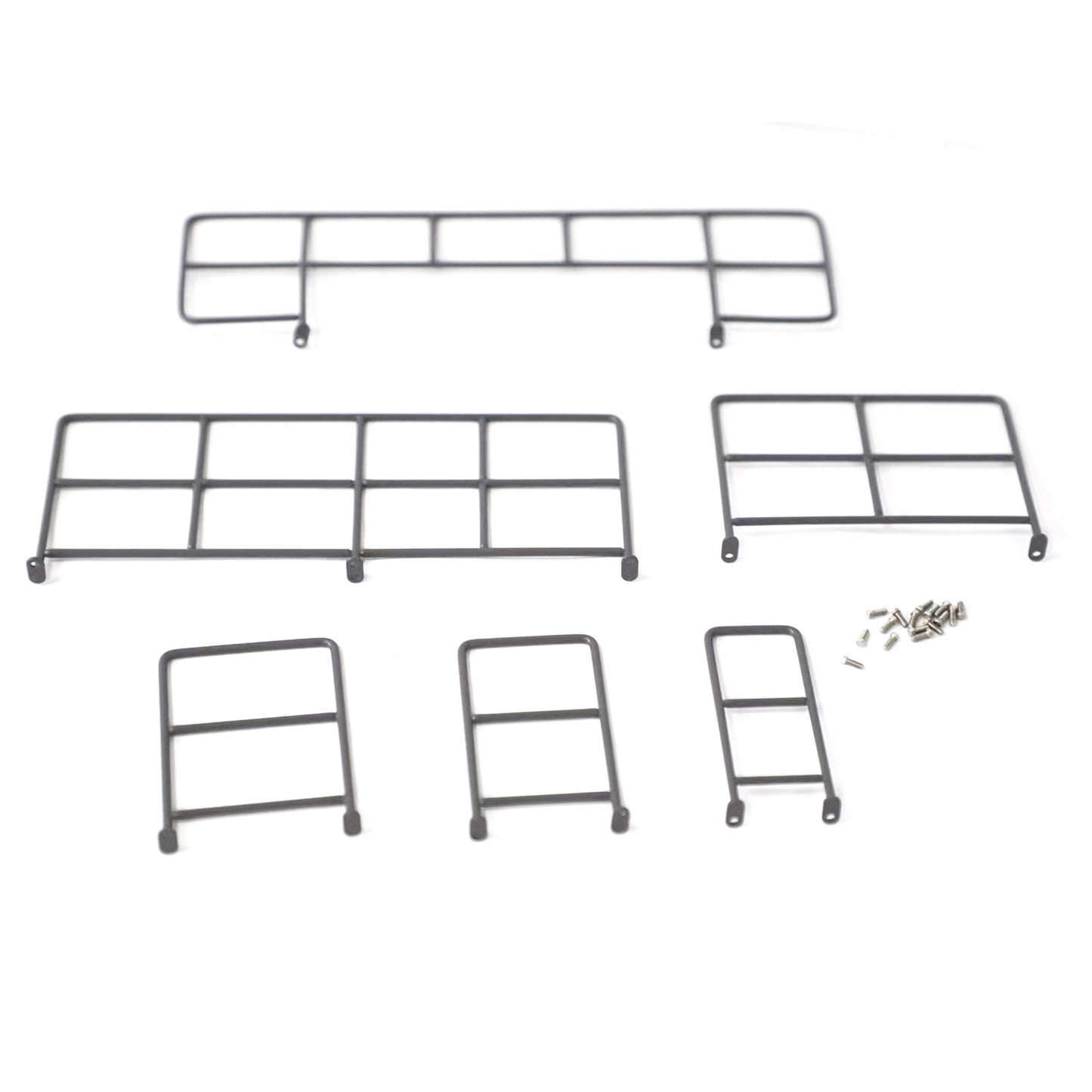 Kabolite Plastic GPS/ Metal Oil Cylinder Guard Plate/Fence/Construction Site Barrier for 1/14 K970 RC Hydraulic Excavator Truck Model