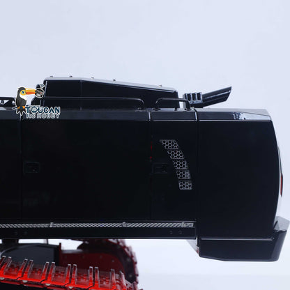 K970-300 RTR RC digger built with durable metal body structure
