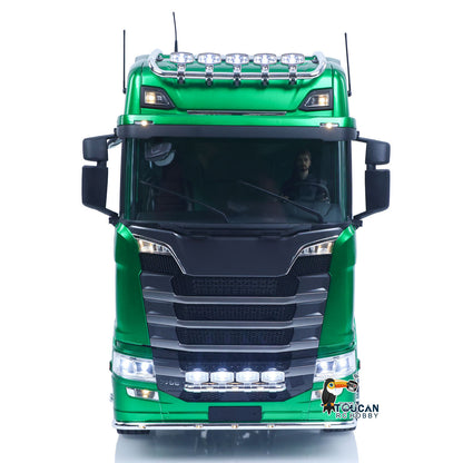 In Stock 1/14 KABOLITE 6*6 Remote Control Tractor Truck 770S 2Speed Gearbox Axle Locks Electric Windshield Wiper Openable Door RTR