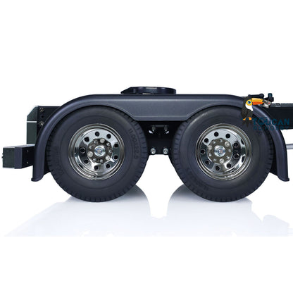Black heavy duty rc tractor truck rtr complete motor esc servo light sound kit

