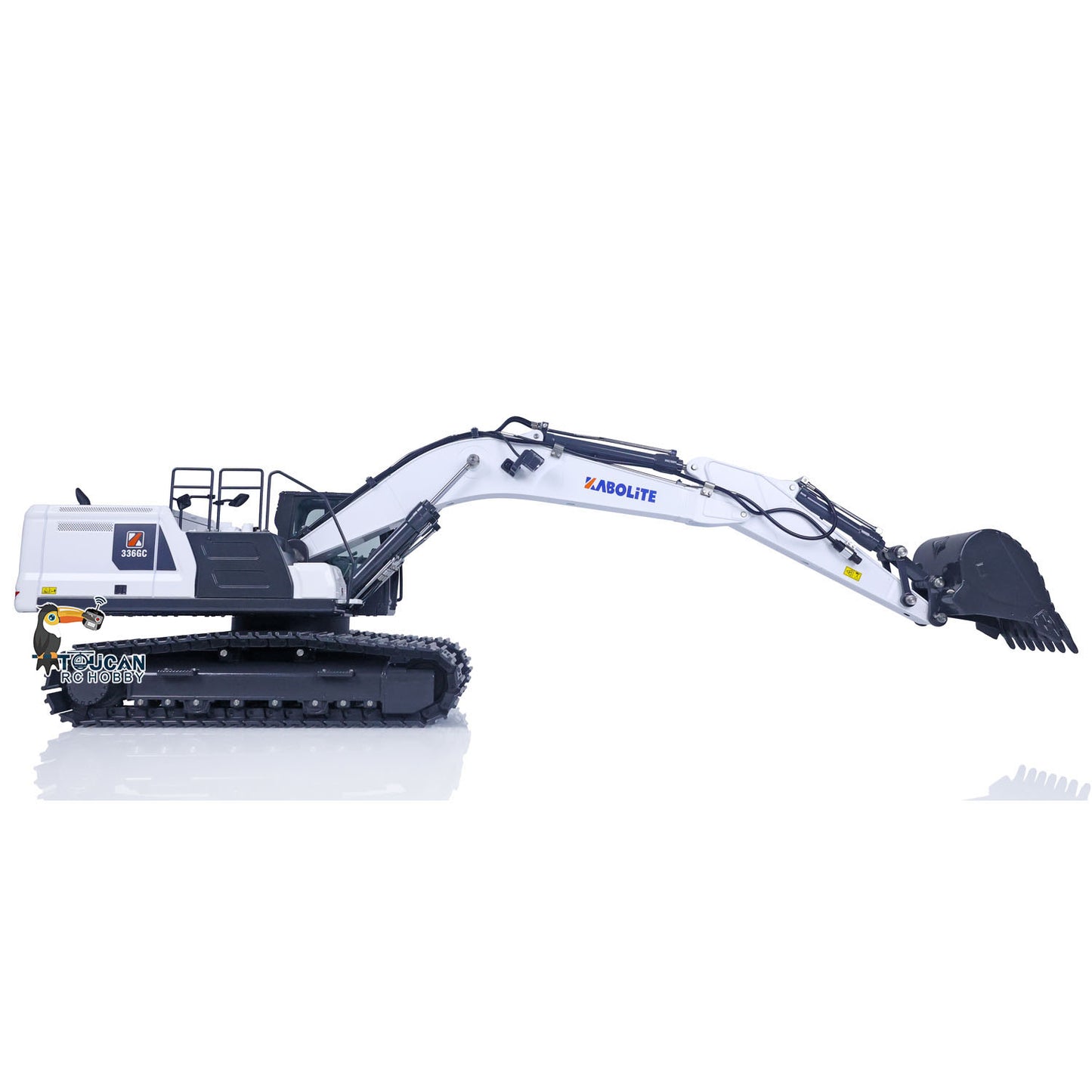 In Stock Kabolite K961 100S PRO Metal 1/18 RC Hydraulic Excavator RTR Remote Control Digger Flysky ST8 Radio 2S Battery Electric Claw Hammer Ripper Quick-release Coupler Light Sound