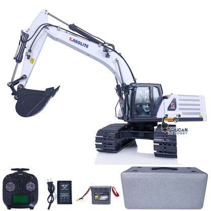 In Stock Kabolite K961 100S PRO Metal 1/18 RC Hydraulic Excavator RTR Remote Control Digger Flysky ST8 Radio 2S Battery Electric Claw Hammer Ripper Quick-release Coupler Light Sound