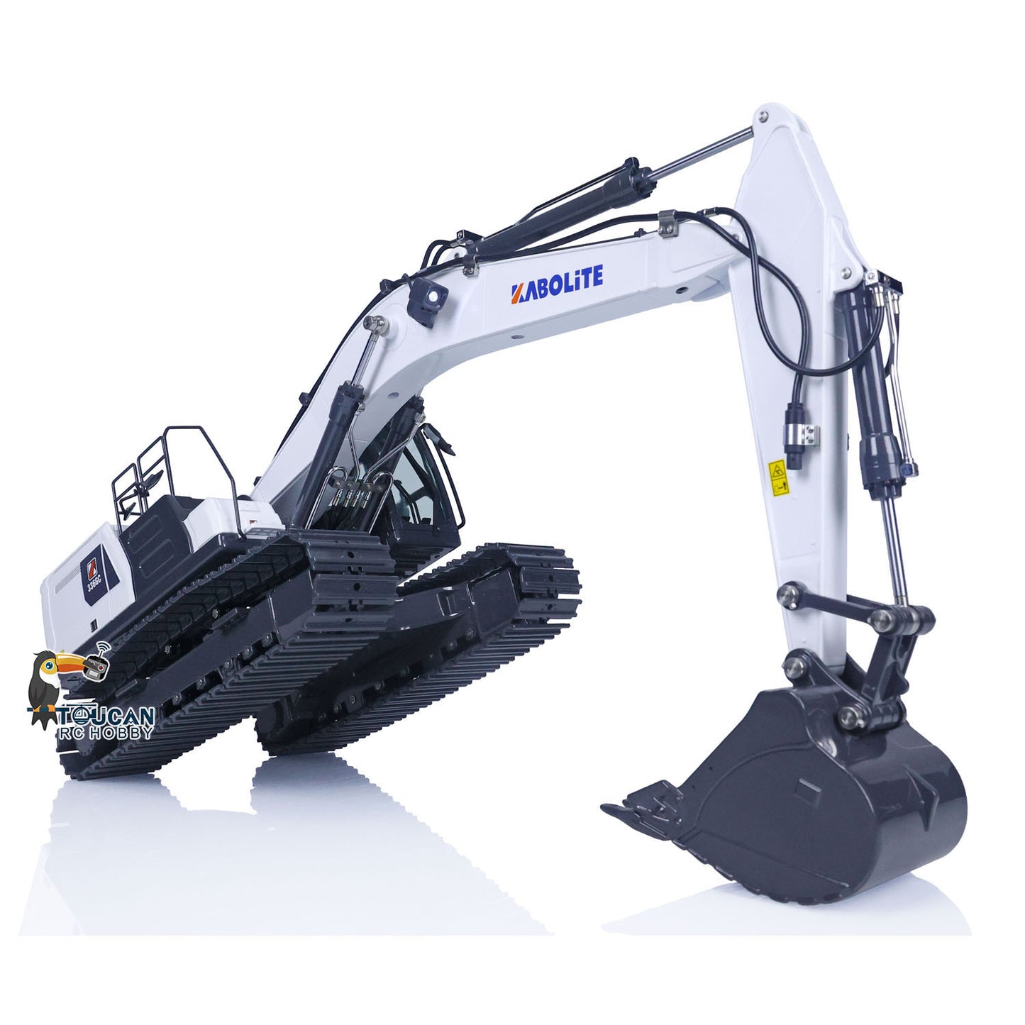 In Stock Kabolite K961 100S PRO Metal 1/18 RC Hydraulic Excavator RTR Remote Control Digger Flysky ST8 Radio 2S Battery Electric Claw Hammer Ripper Quick-release Coupler Light Sound