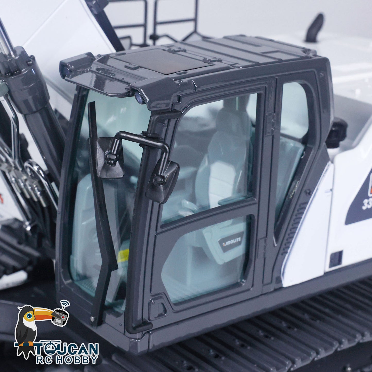 In Stock Kabolite K961 100S PRO Metal 1/18 RC Hydraulic Excavator RTR Remote Control Digger Flysky ST8 Radio 2S Battery Electric Claw Hammer Ripper Quick-release Coupler Light Sound