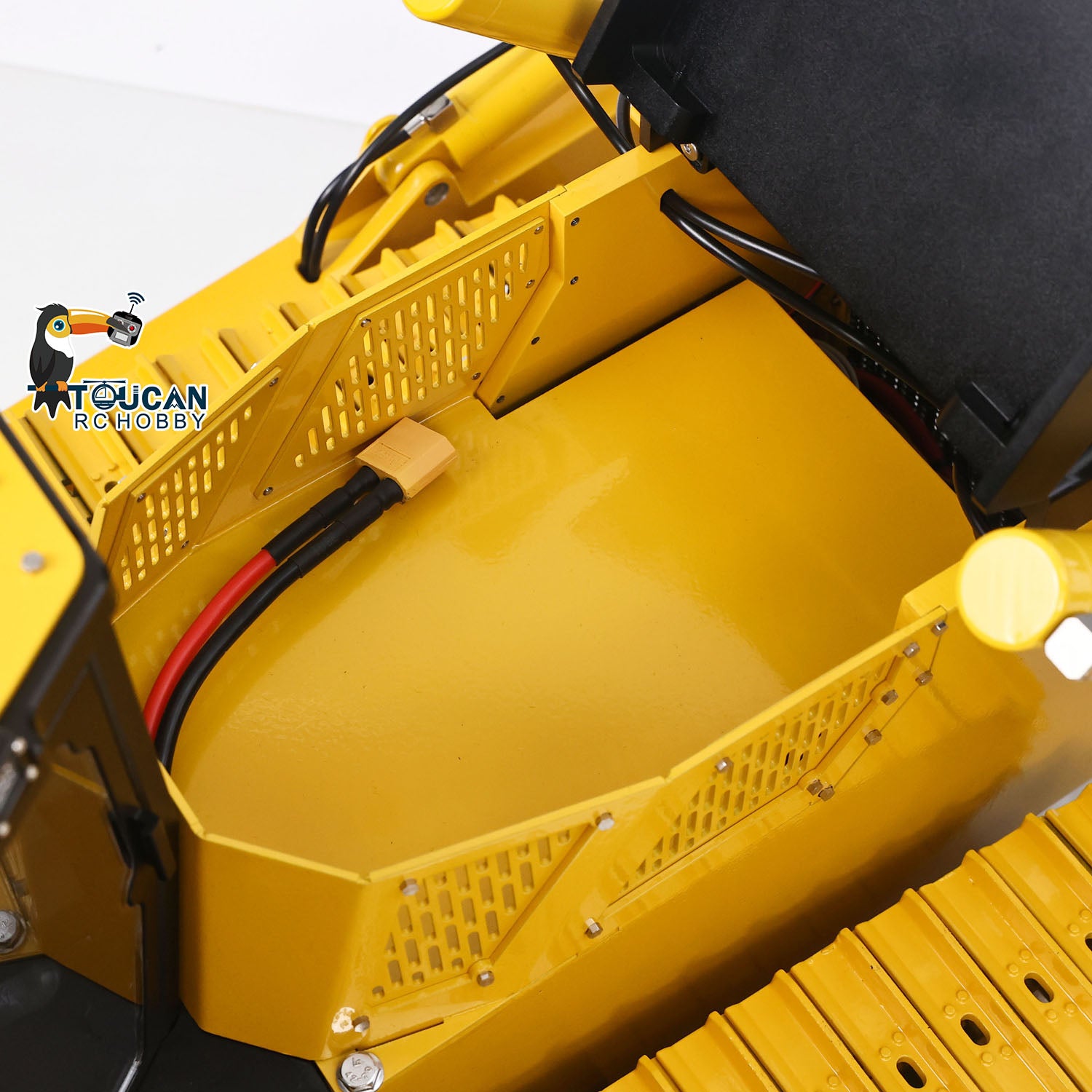 GZJCModel D155AX 1/12 Metal RC Hydraulic Bulldozer RTR Model 7CH