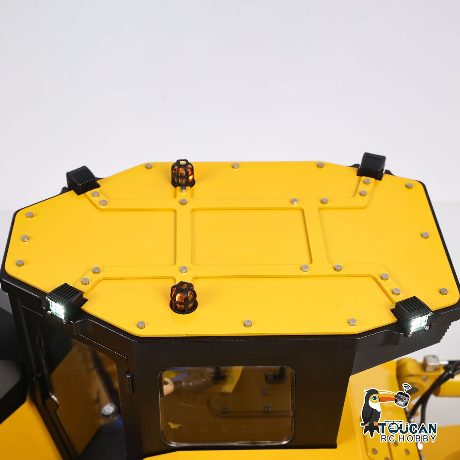 GZJCModel D155AX 1/12 Metal RC Hydraulic Bulldozer RTR Model 7CH