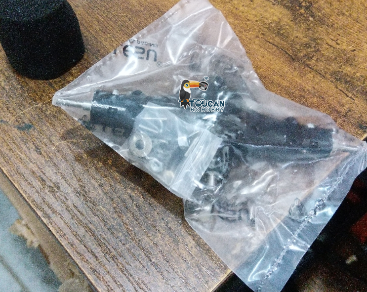 Free Shipping Second Hand US Stock LESU Q9024 Metal Rear Axle 1/14 Tamiya Model RC Tractor Truck Car Part DIY