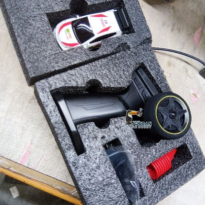 Free Shipping Second Hand US Stock 1/43 High Speed RC Racing Car Radio Controlled Drift Vehicle 4WD RTR Mini Model Toy 2.4G Radio Battery Gifts for Children