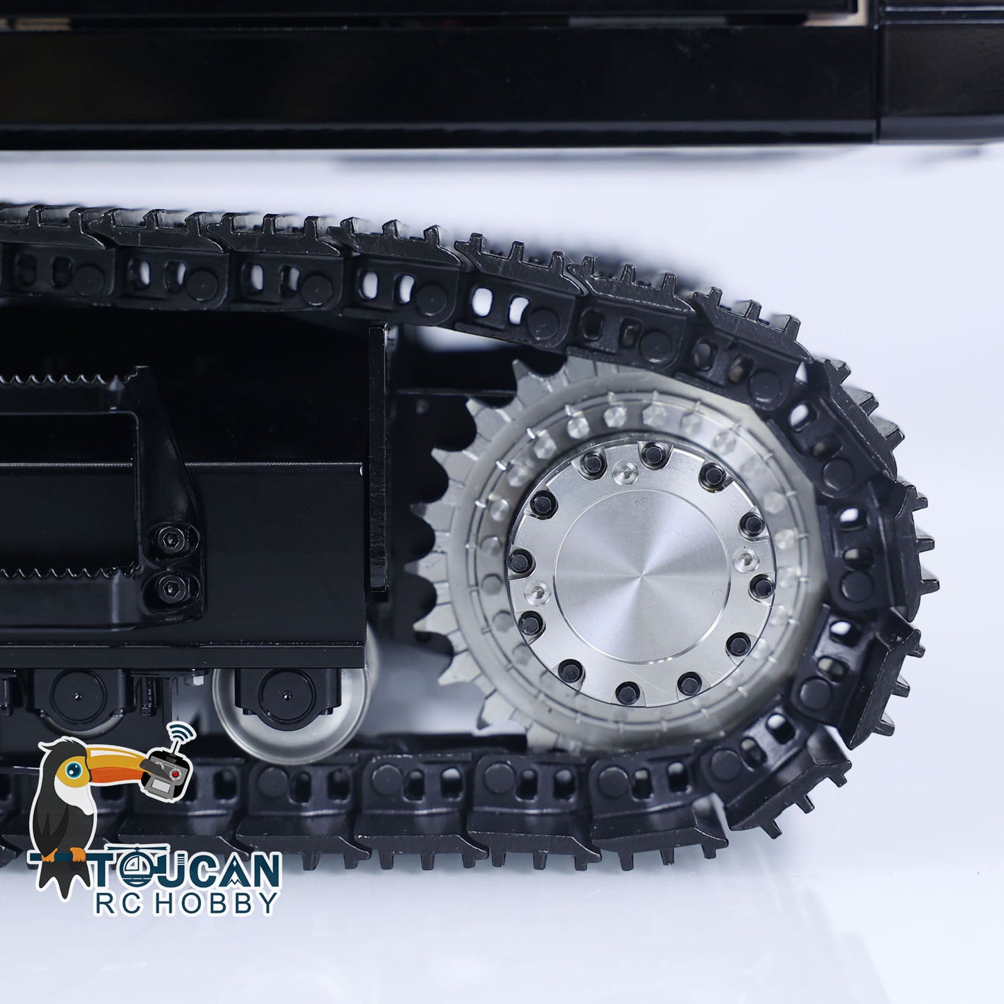 LESU AOUE LR945 1/14 Metal Hydraulic RC Excavator B0016 RTR Tracked Digger 7CH Reversing Valve Light FlySky PL18EV Lite Radio Controller