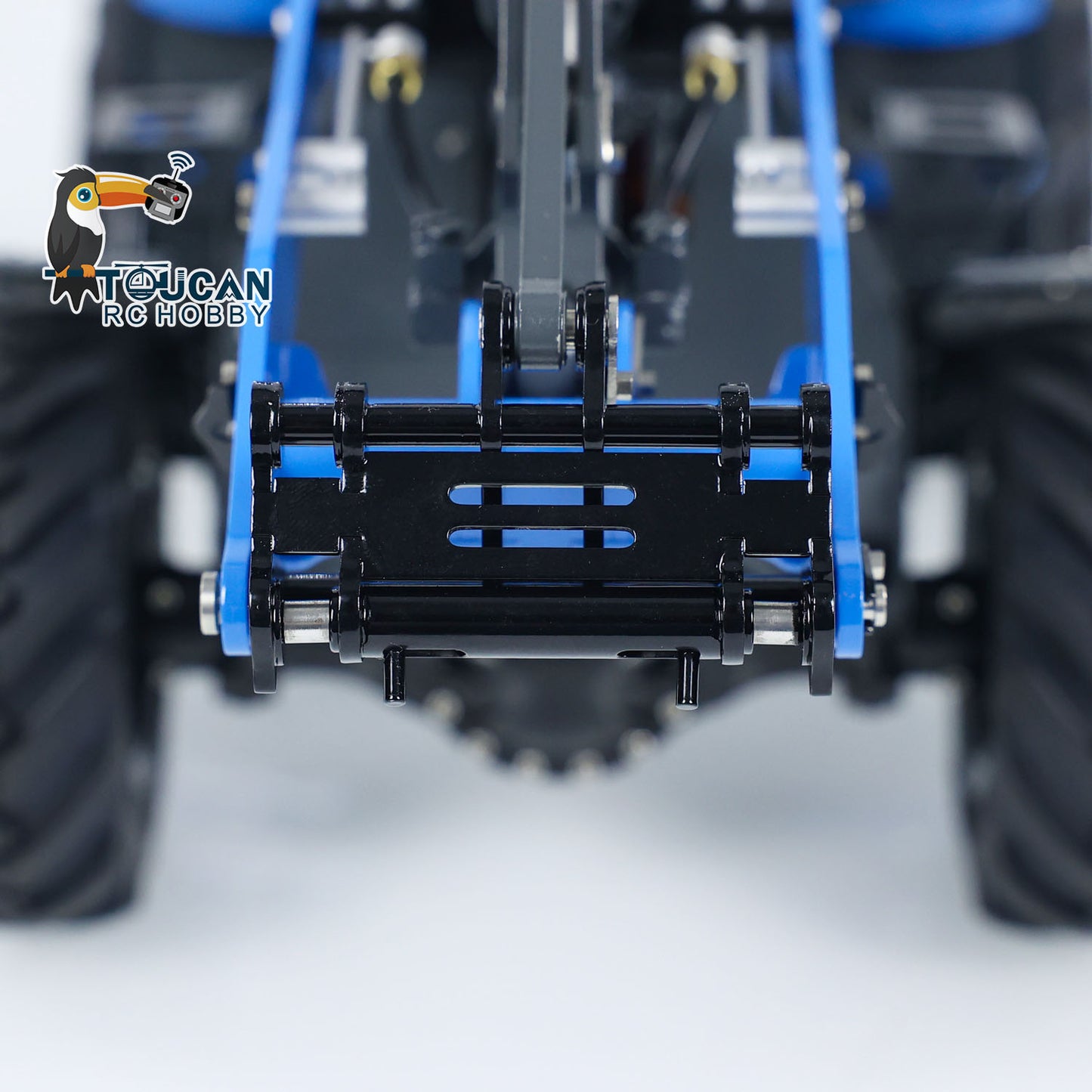 LESU AOUE MCL8 1/14 4X4 Metal Hydraulic RC Wheel Loader A0015 RTR Towing Hook I6S Radio Controller 4 Ways Valve Rear Axle Differential Lock Sound Light System