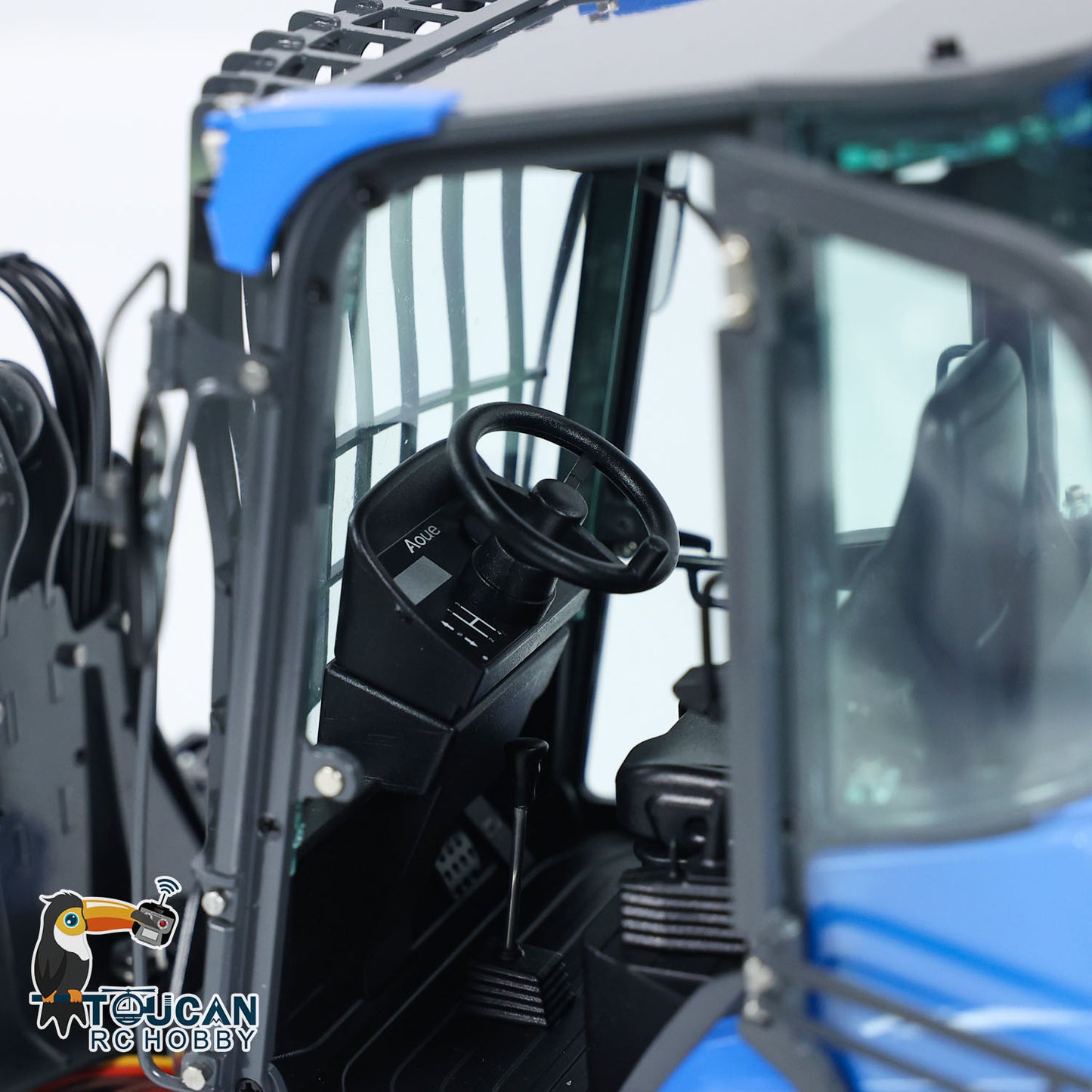LESU AOUE MCL8 1/14 4X4 Metal Hydraulic RC Wheel Loader A0015 RTR Towing Hook I6S Radio Controller 4 Ways Valve Rear Axle Differential Lock Sound Light System