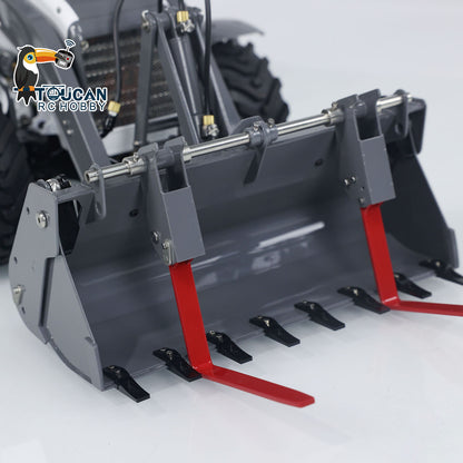 LESU Aoue BL71 1/14 Metal RC Backhoe Loader Excavator A0010 RTR Hydraulic Construction Model