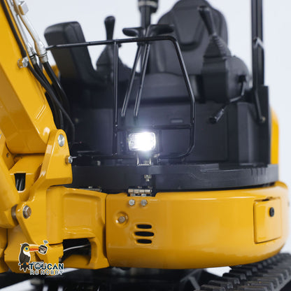LESU PC30 1/14 Metal RC Hydraulic Excavator B0003 RTR 6CH Reversing Valve Mini Digger Brushless Rotary Drive Motor Sound & Light FrSky X14 Controller