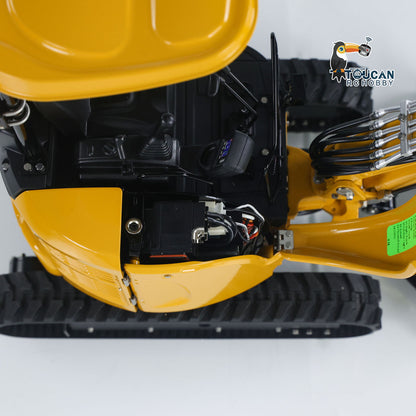 LESU PC30 1/14 Metal RC Hydraulic Excavator B0003 RTR 6CH Reversing Valve Mini Digger Brushless Rotary Drive Motor Sound & Light FrSky X14 Controller