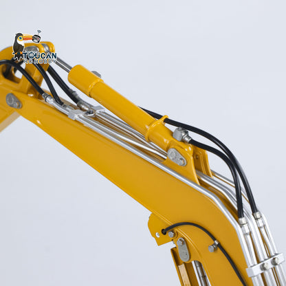 LESU PC30 1/14 Metal RC Hydraulic Excavator B0003 RTR 6CH Reversing Valve Mini Digger Brushless Rotary Drive Motor Sound & Light FrSky X14 Controller