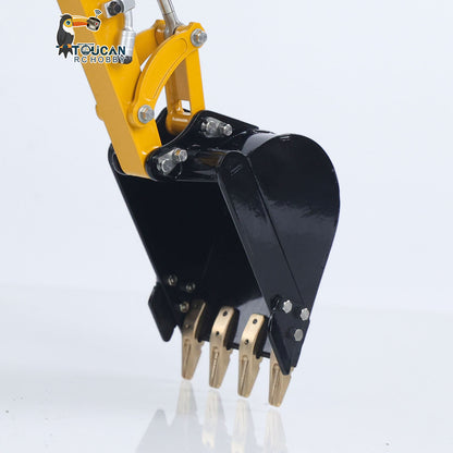 LESU PC30 1/14 Metal RC Hydraulic Excavator B0003 RTR 6CH Reversing Valve Mini Digger Brushless Rotary Drive Motor Sound & Light FrSky X14 Controller