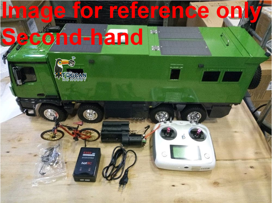 Second Hand Fast Free Shipping 1/14 RC Recreational Vehicles RTR Remote Control Touring Car Sound Light Smoking