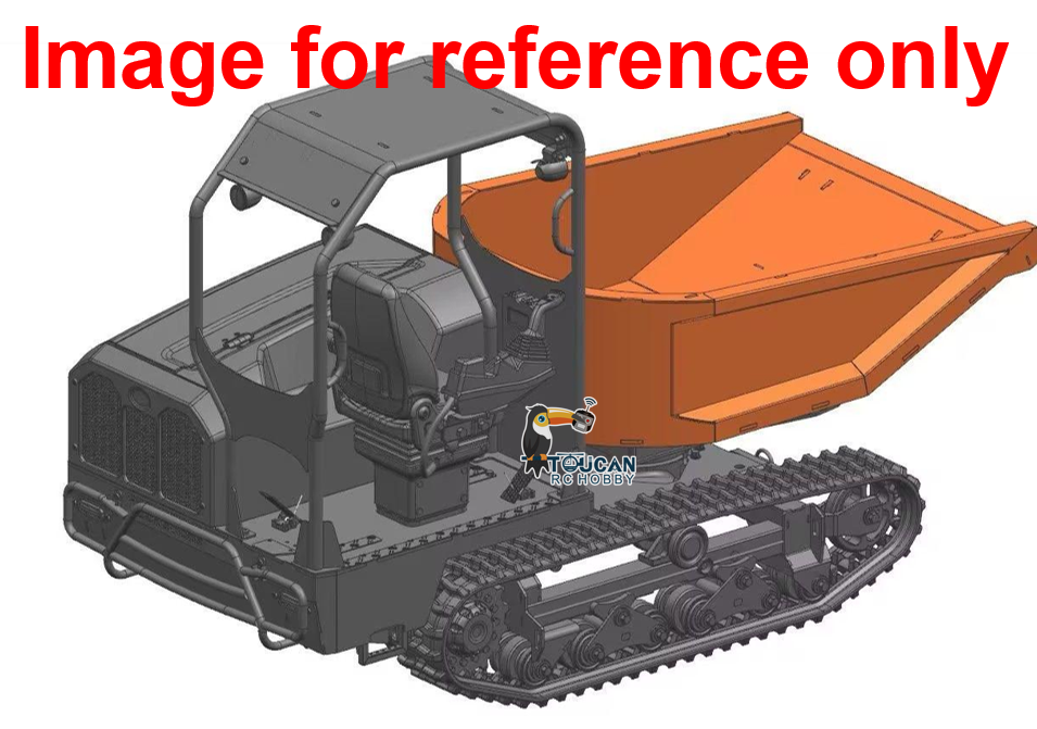 Deposit New Product Pre-order LESU 1/14 Metal Hydraulic RC Dump truck KC300HR-5 Remote Control Tracked Dumper Model Transport Vehicle