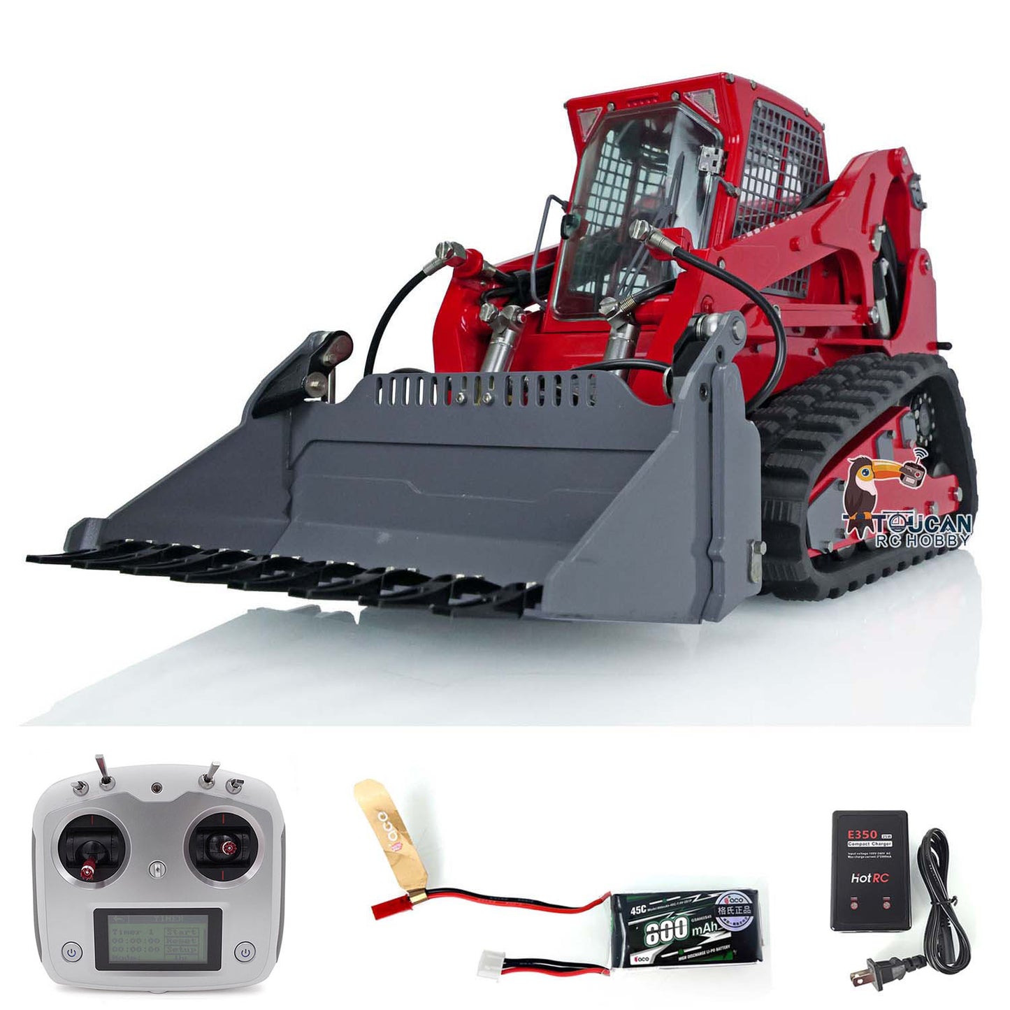 LSmodel full metal hydraulic skid steer machinery model
