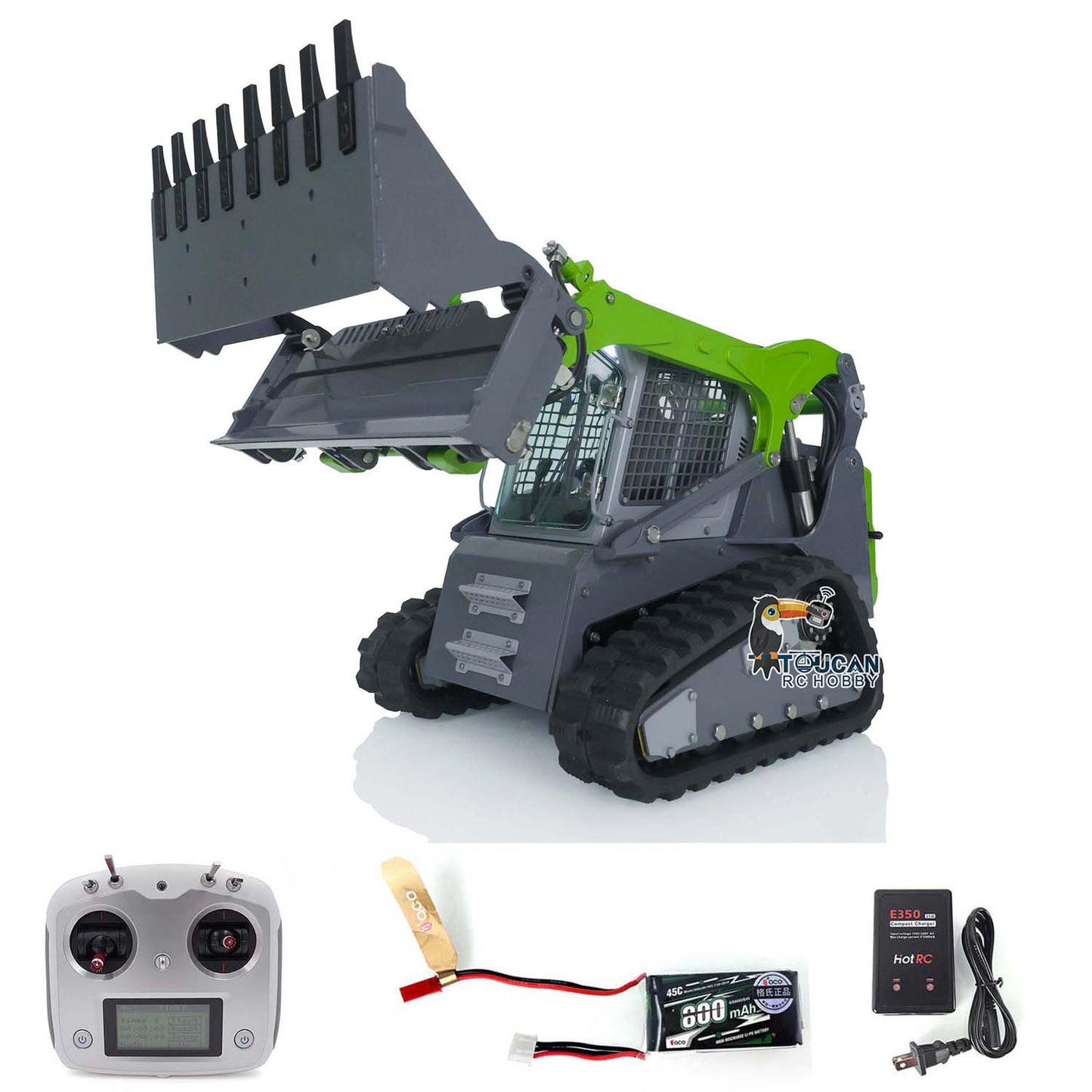 LT5 realistic simulation tracked RC skid steer loader vehicle
