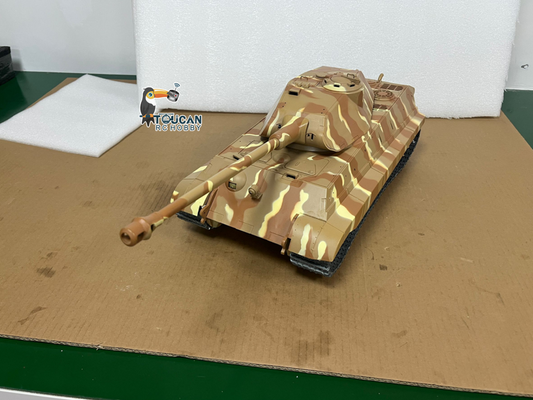 CN Stock Second-hand Henglong 1/16 RC Tank 3888 Tiger 2 Metal Tracks Wheels Static Model