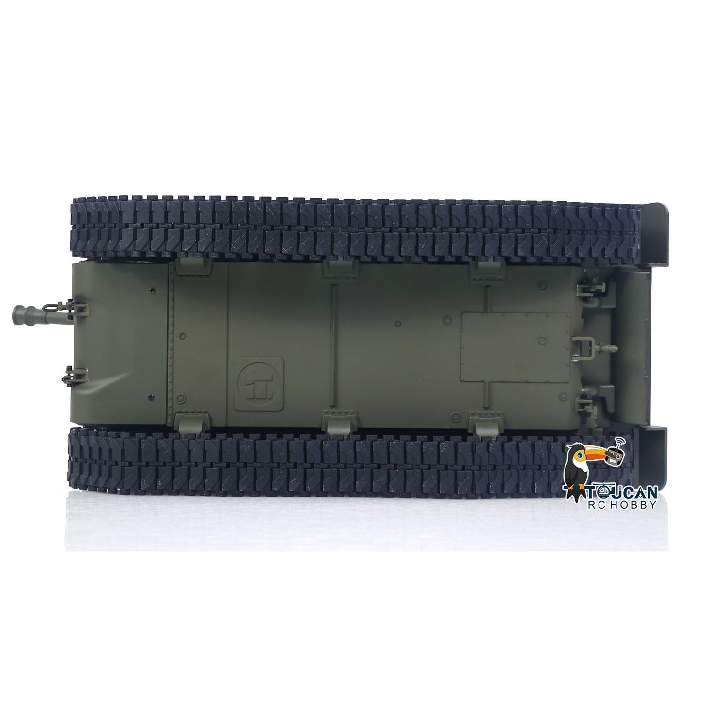 Semi metal M4A3 tank howitzer equipment infrared battle cannon elevation function
