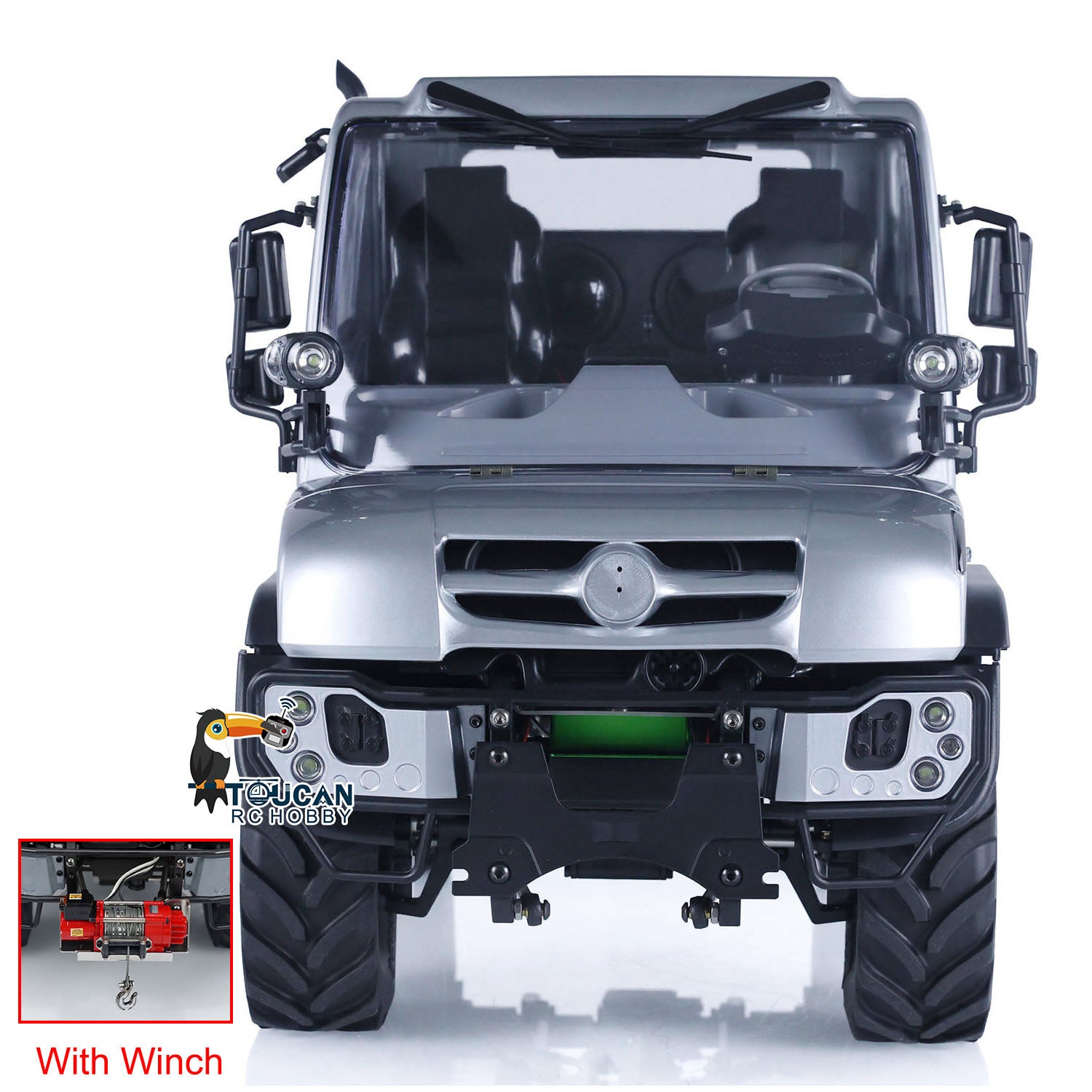 4X4 1/10 Plastic RC Rock Crawler Car U423 2 Speed 4WD Remote