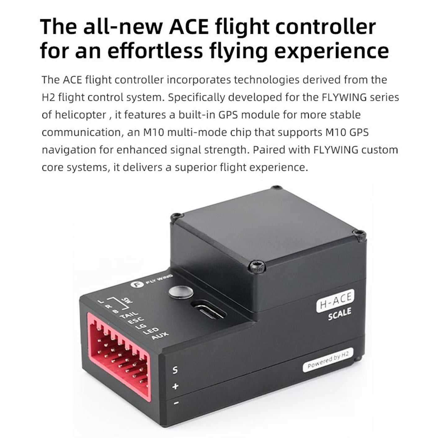 Pre-orderFLYWING MH-60T Jayhawk Remote Control Helicopter LED Light ACE Controller MH60T GPS ATT Mode One Key Return Beidou Positioning