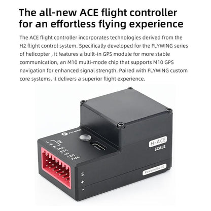 Pre-orderFLYWING MH-60T Jayhawk Remote Control Helicopter LED Light ACE Controller MH60T GPS ATT Mode One Key Return Beidou Positioning