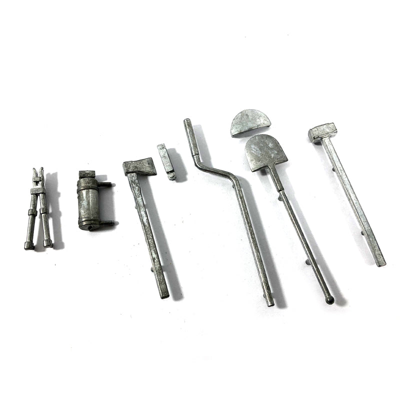 Mato 1/16 Tool Set Machine Gun LED Light Sprocket Hubs Parts German King Tiger RTR Radio Control Tank