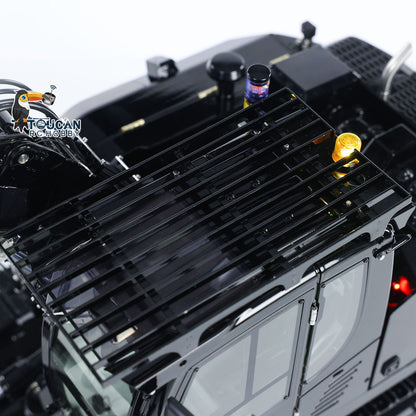Simulation metal digger five way directional valve preinstalled motor esc servo various functional lighting and sound unit
