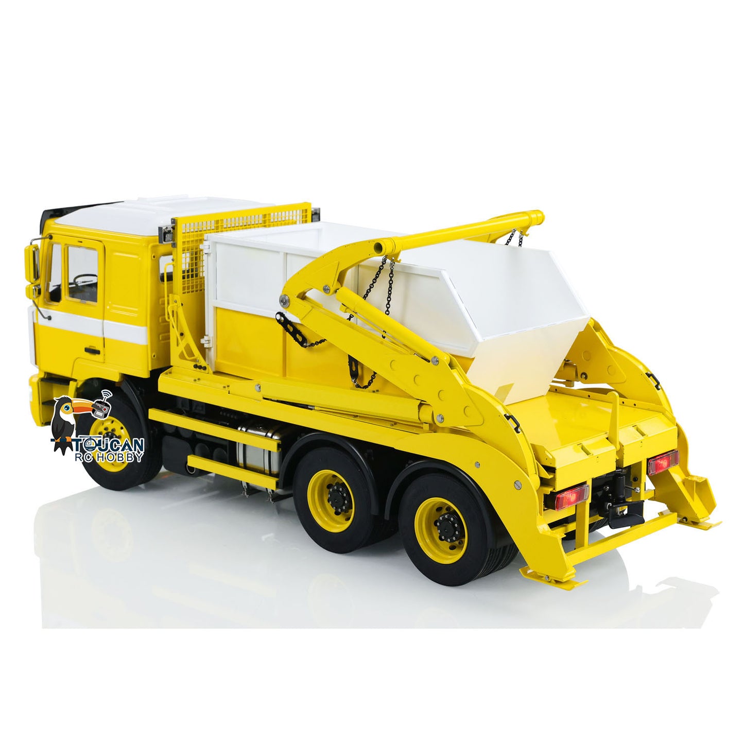 F2000 garbage tipper 6X4 metal swing arm 2 speed gearbox PL18EVLite controller
