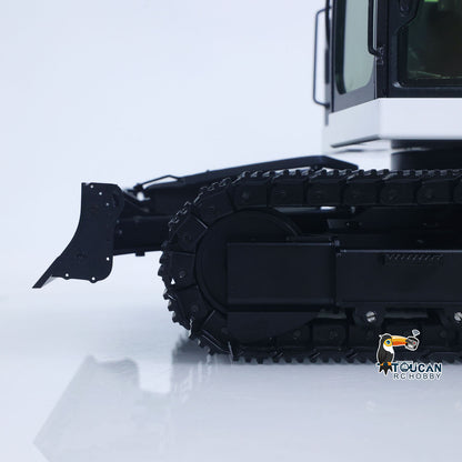 Metal 1/14 C308 Radio Control Hydraulic Excavator 4-way Valve RC Digger Engineering Vehicle Flysky ST8 Radio Lights Battery Assembled