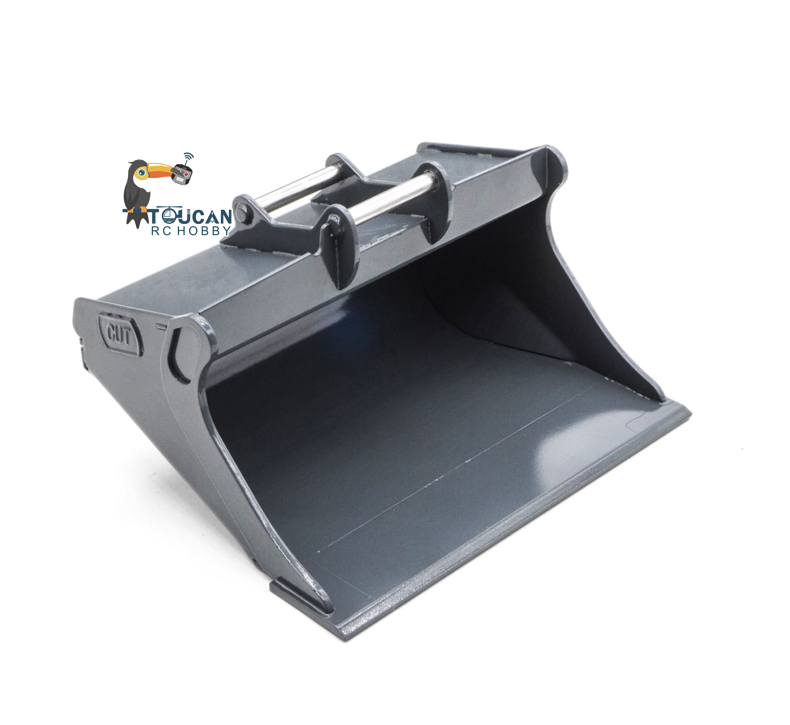 CUT Model Metal Electric Vibrating Tamper/Sweeper/Hydraulic Inclined Wide/Clamshell Bucket/Log Grapple/Wrist for 1/14 RC Excavator LR914 PRO MAX DIY Models