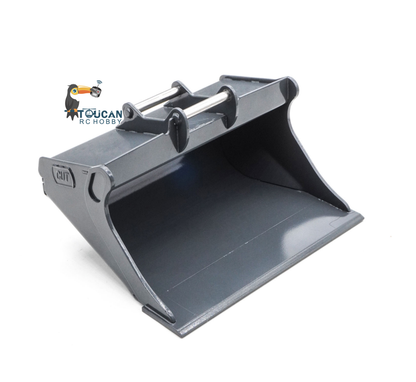 CUT Model Metal Electric Vibrating Tamper/Sweeper/Hydraulic Inclined Wide/Clamshell Bucket/Log Grapple/Wrist for 1/14 RC Excavator LR914 PRO MAX DIY Models