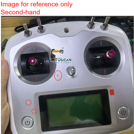 Free Shipping CN Stock Second-hand FS i6S 10CH Remote Control 2.4G Radio System iA10B Receiver RC Model Airplane