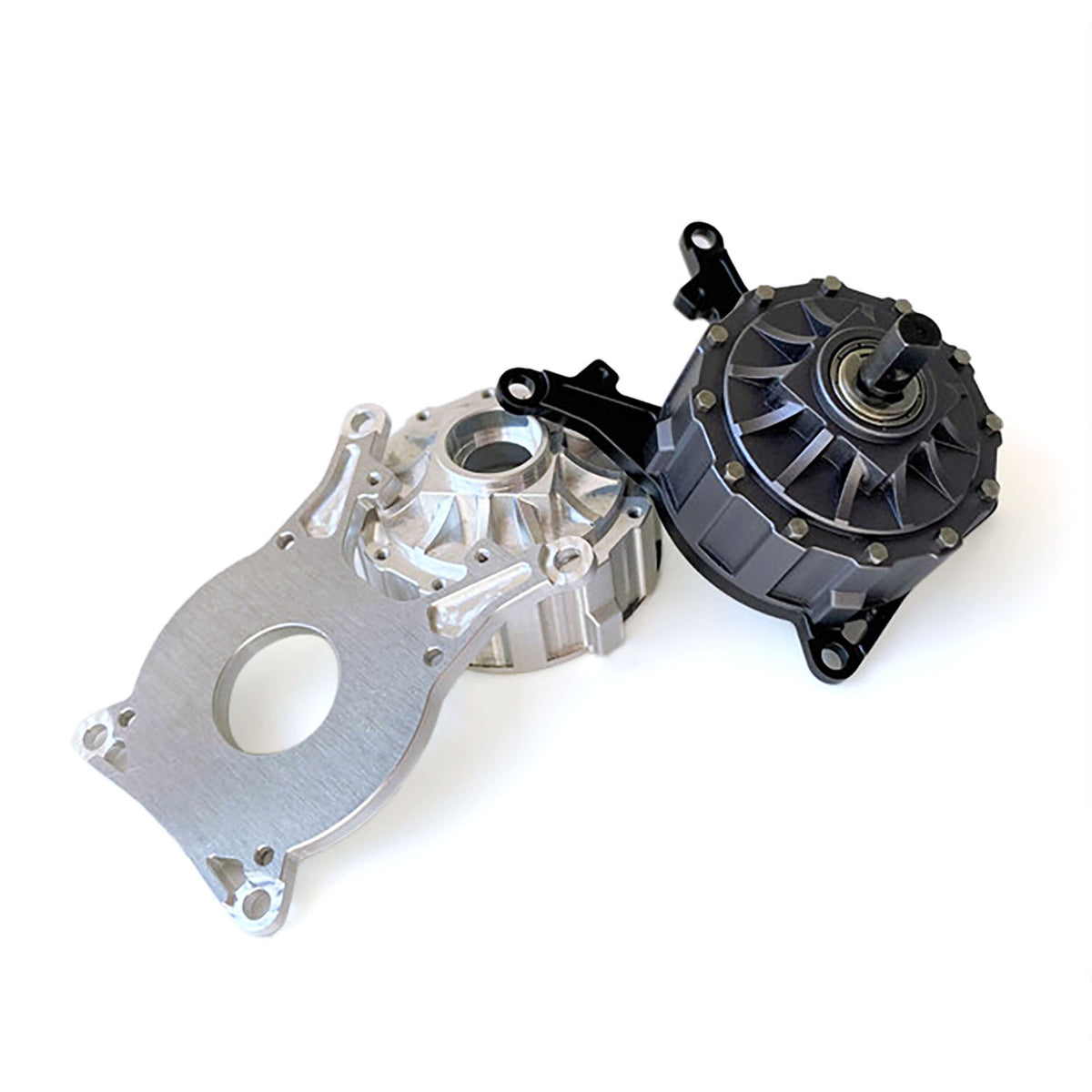 TOUCAN RC HOBBY Metal Reduction Gearbox for DIY 1/14 RC Tractor Truck Remote Control Dumper Model Original Gearbox Increase Torque