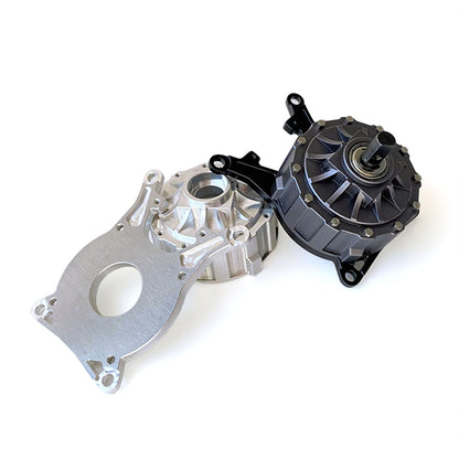 TOUCAN RC HOBBY Metal Reduction Gearbox for DIY 1/14 RC Tractor Truck Remote Control Dumper Model Original Gearbox Increase Torque