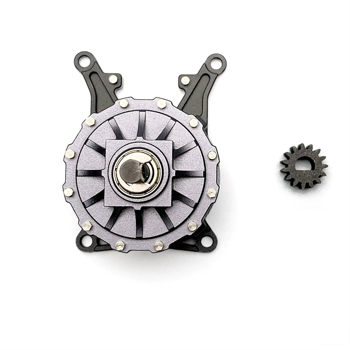 TOUCAN RC HOBBY Metal Reduction Gearbox for DIY 1/14 RC Tractor Truck Remote Control Dumper Model Original Gearbox Increase Torque