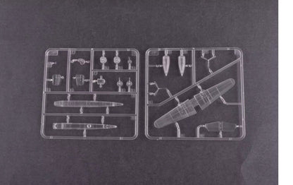 US Stock Trumpeter 04204 1/200 Scale Unassembled Unpainting Mitchell Bomber Fighter Aircraft Mini Plane Model Kit Toys Gifts