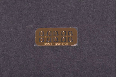 US Stock Trumpeter 04204 1/200 Scale Unassembled Unpainting Mitchell Bomber Fighter Aircraft Mini Plane Model Kit Toys Gifts