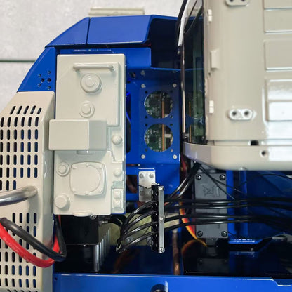 JDM-208 1/14 Metal RC Hydraulic Tracked Excavator R920 3CH 2Arms Remote Control Digger Model Flysky ST8 Radio No Sounds RTR