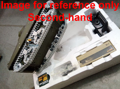 Fast Free Shipping Second Hand US Stock Henglong 1/16 Customized 7.0 M4A3 Sherman RC Tank 3898 360¡ã Turret Metal Tracks