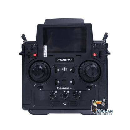 XDRC 1/14 Full Metal RC Excavator 945 Remote Control Tracked Hydraulic Construction Vehicles Trucks 5CH Reversing Valves PL18EV Radio Light Sound Quick Coupler Steel