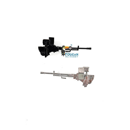 TOUCAN RC HOBBY Henglong 1/16 Metal Tracks Sprocket Road Wheels Idlers Mudguard Protection Net Machine Gun For 3899 3899A Tank Vehicle Model