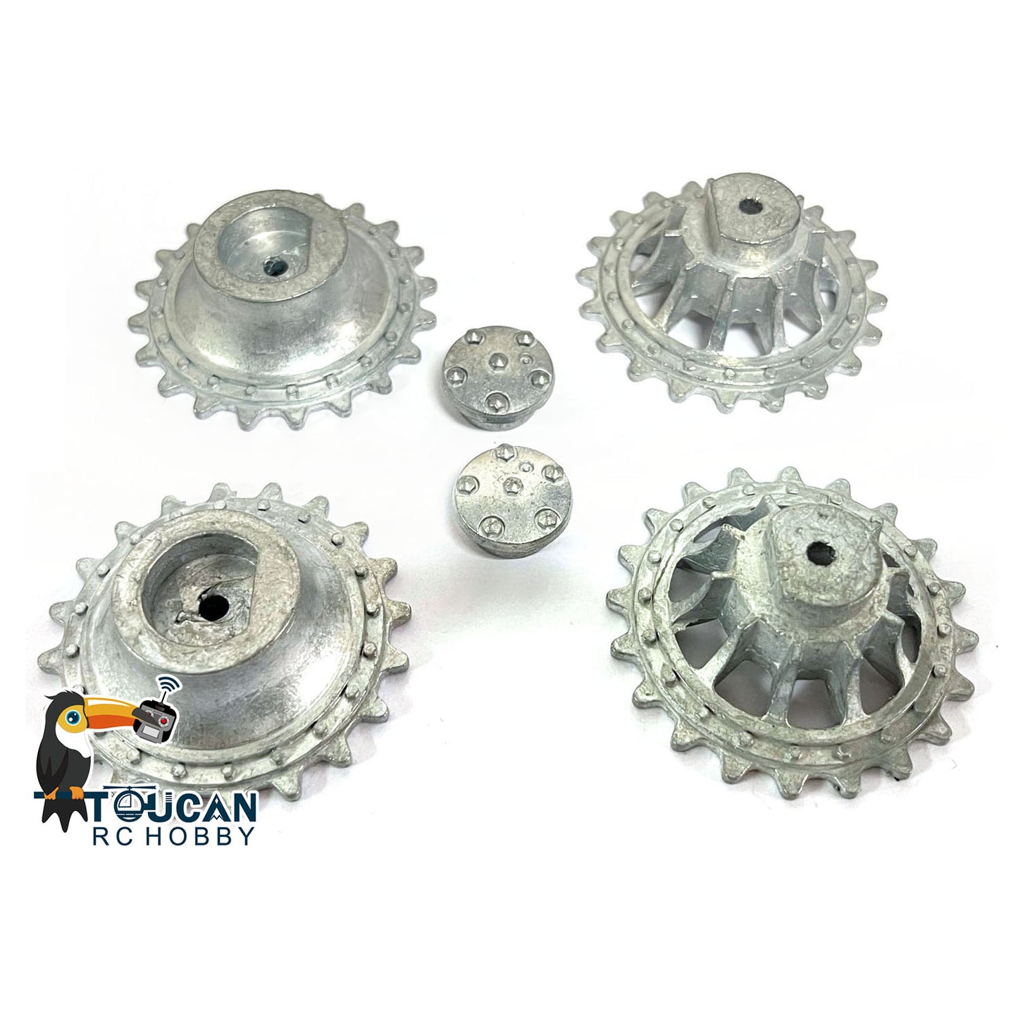 US Stock Metal Sprockets for Henglong 1/16 Scale RC Tank Armored Military Vehicle German Tiger I 3818 Panther 3819 Fittings