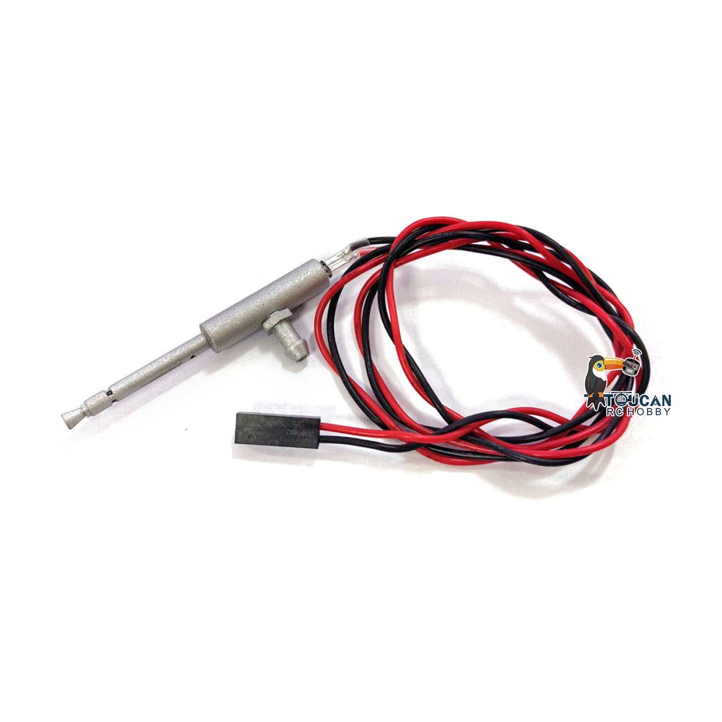 Henglong 1/16 RC Tank Rotating Gearbox Smoke Unit Board FPV System Infrared Combating System Receiver Plastic 340/360 Degree Rotating Gear Metal Antenna