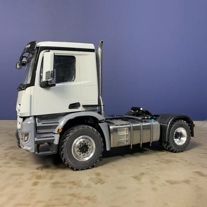 3Speed RTR Model 1/14 RC Tractor Truck BZ L44 Remote Control Farm Vehicle Metal 4x4 Chassis Axle Lock Flysky ST8 Radio Battery