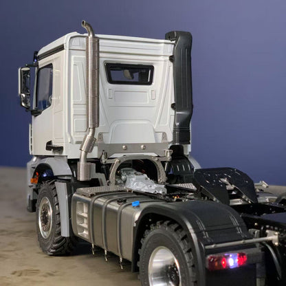 3Speed RTR Model 1/14 RC Tractor Truck BZ L44 Remote Control Farm Vehicle Metal 4x4 Chassis Axle Lock Flysky ST8 Radio Battery